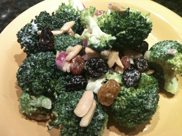 Broccoli Salad with Dried Tart Cherries