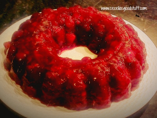 Cranberry Sauce with Mandarin Oranges