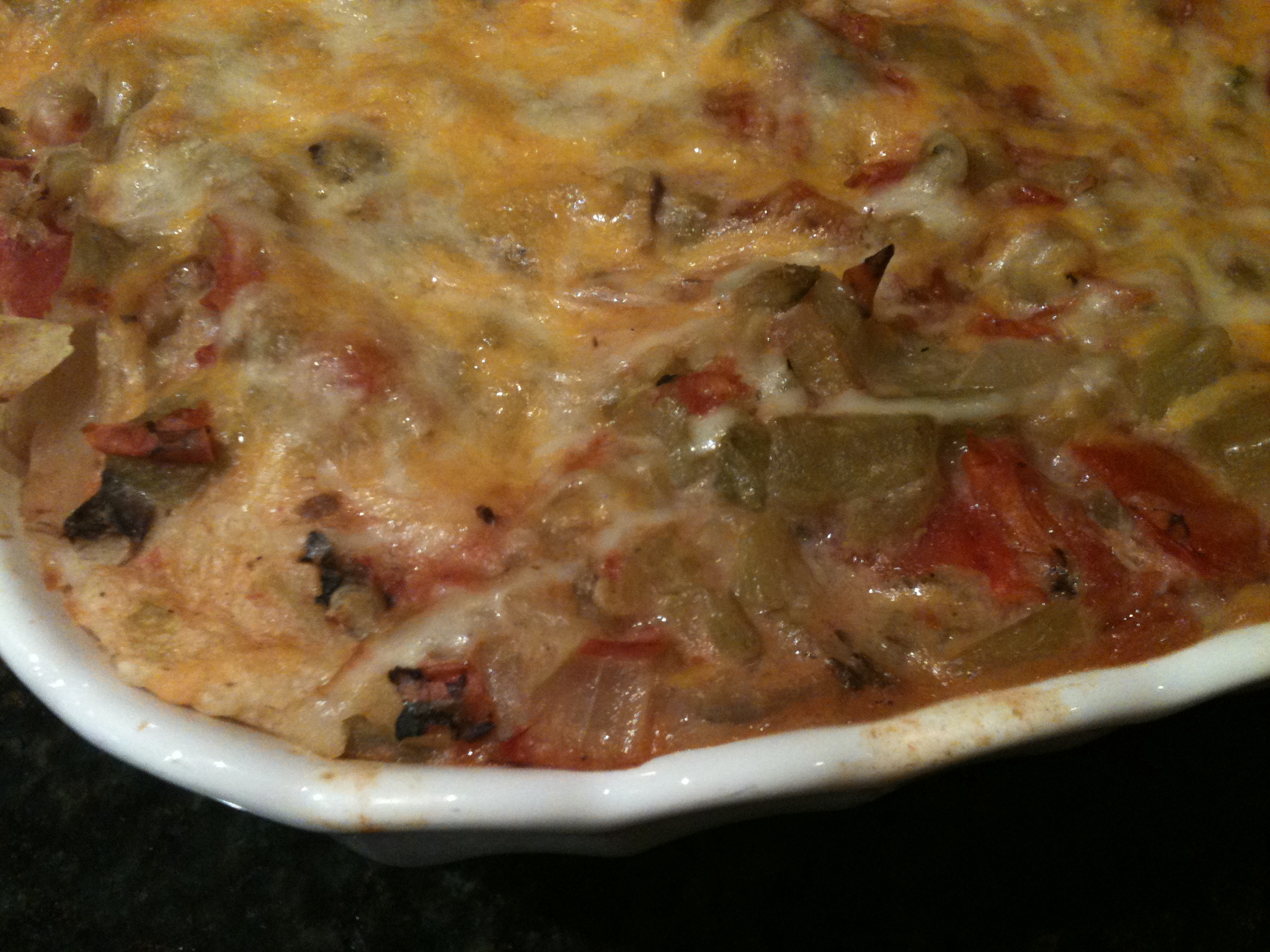 Green Chile Turkey Enchiladas