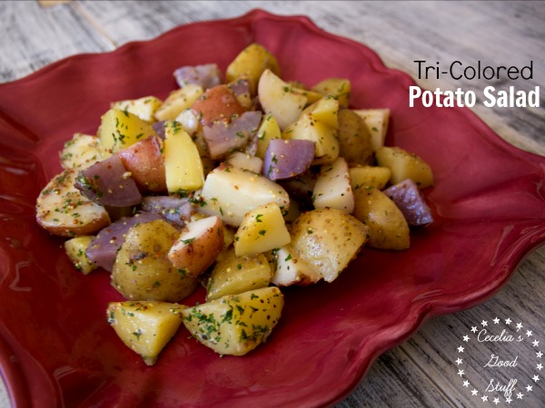 Tri-Colored Potato Salad