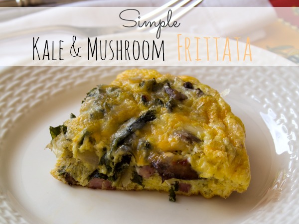 Kale and Mushroom Frittata