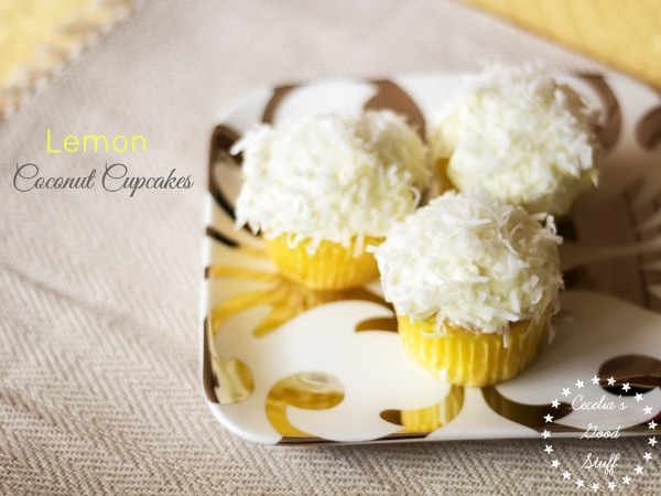 Lemon Coconut Cupcakes