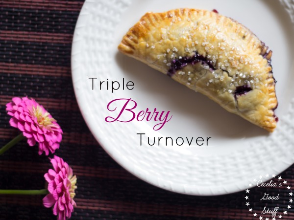 Triple Berry Turnover