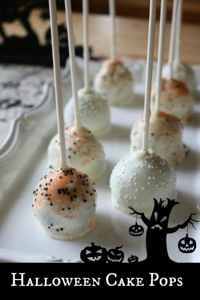 Halloween Cake Pops