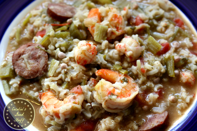 Shrimp and Sausage Gumbo - Creme De La Crumb