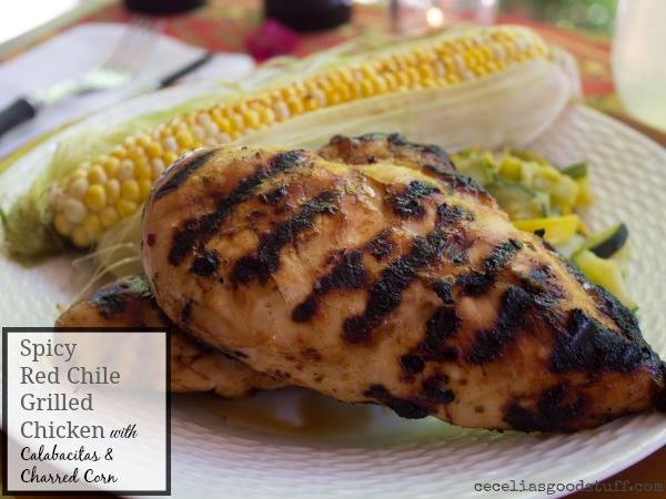 Red Chile Grilled Chicken