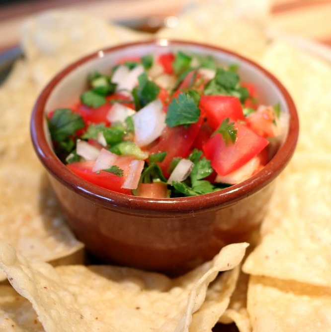 Traditional Mexican Fresh Salsa, this Pico de Gallo recipe will have you coming back for more. | CeceliasGoodStuff.com | Good Food for Good People 