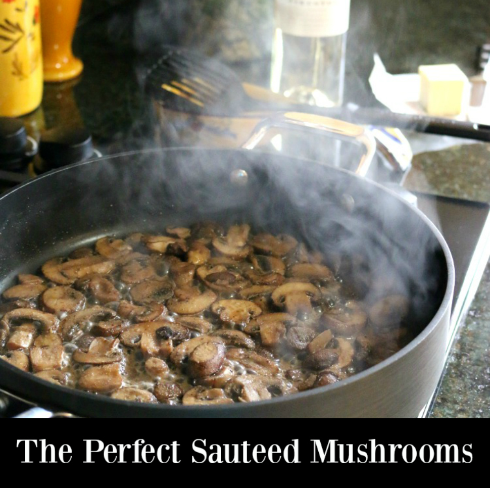 Recipe for "The Perfect Sauted Mushrooms" by CeceliasGoodStuff.com