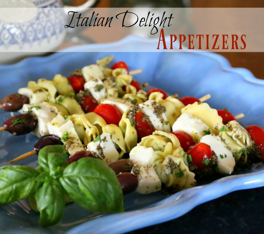 Scrumptious Italian Delight Appetizers - great party food!