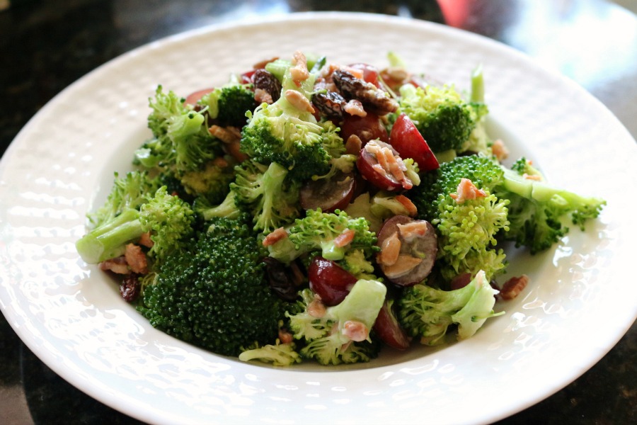 Low Fat Broccoli Salad 