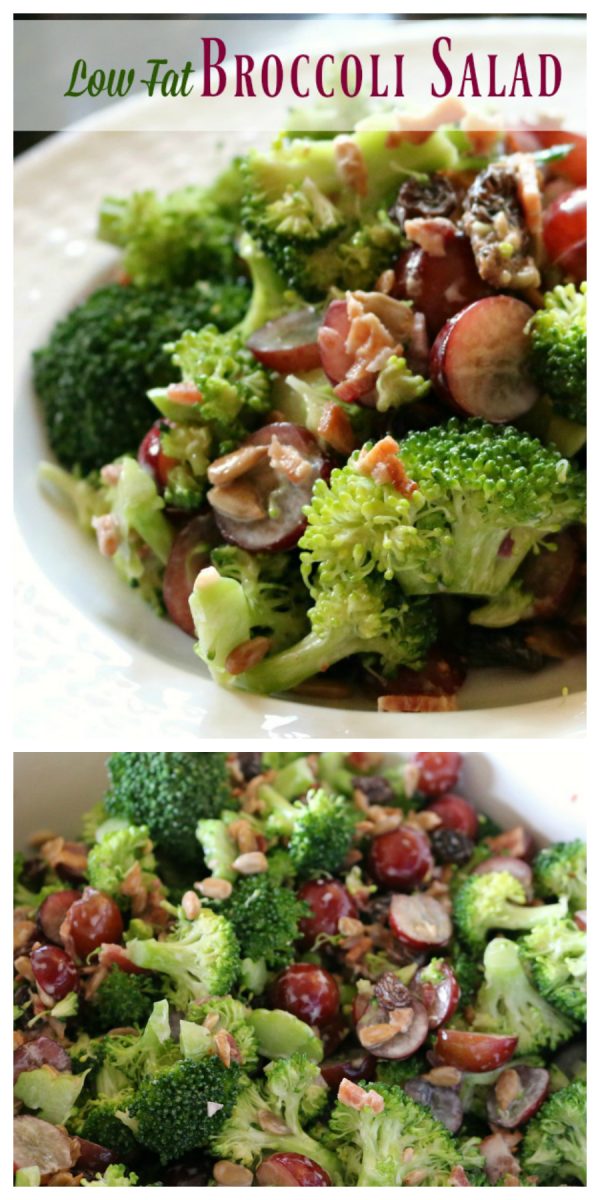 Low Fat Broccoli Salad
