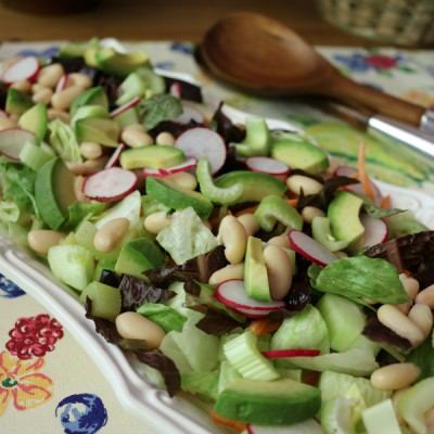 Mixed Green Summer Salad