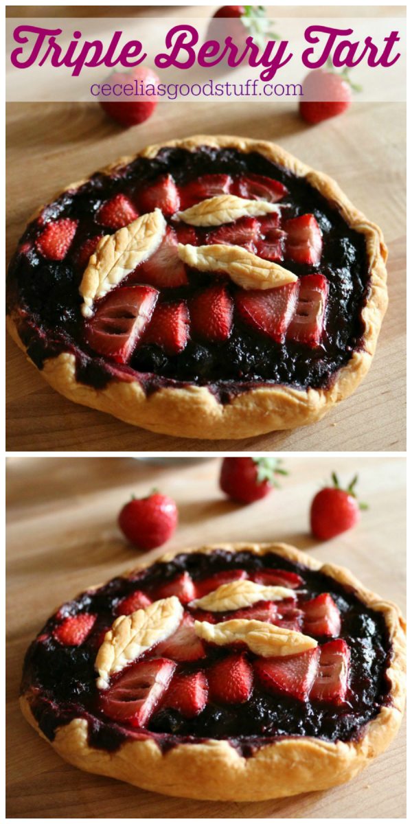 Triple Berry Tart 