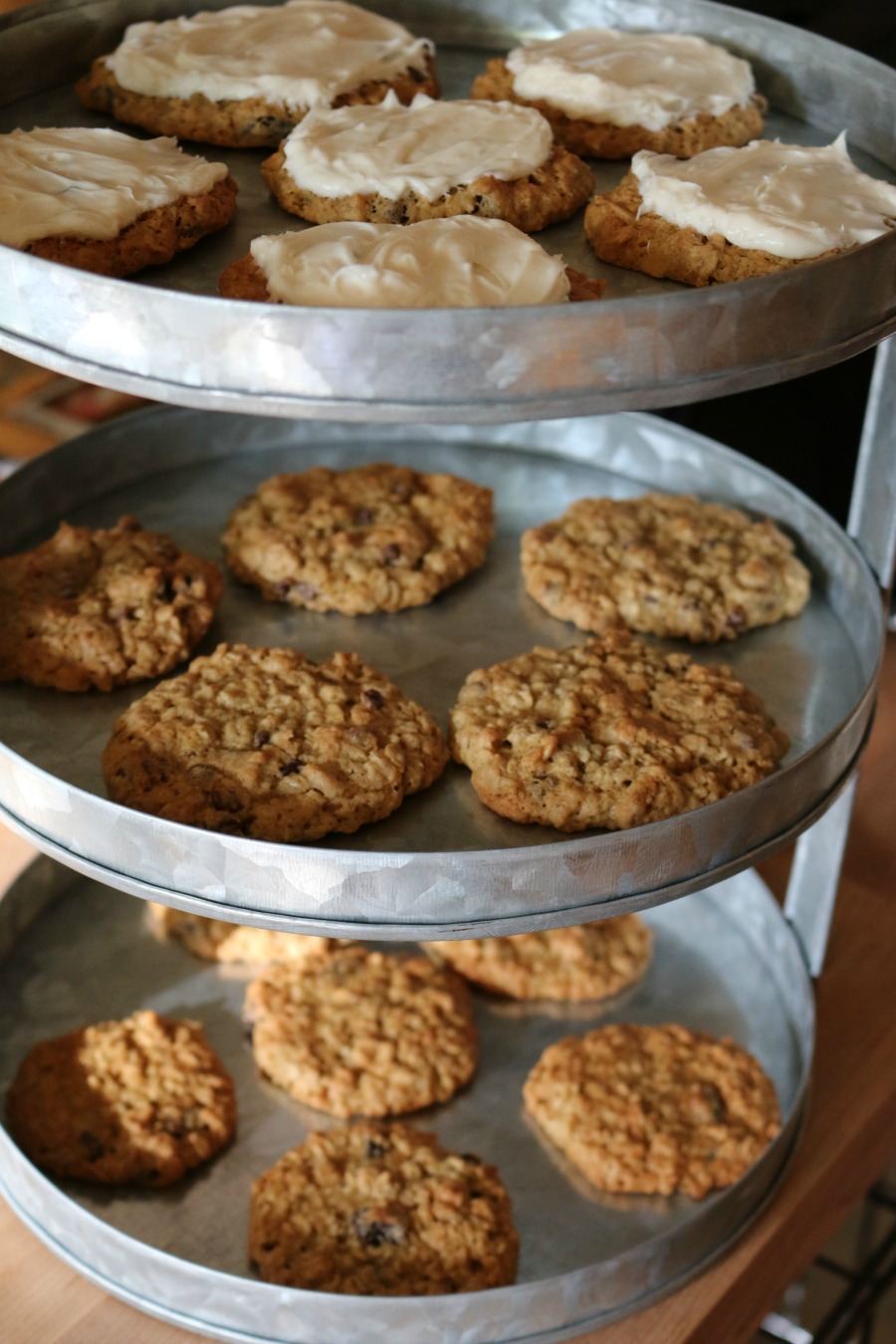 Oatmeal Cookies Three Ways 