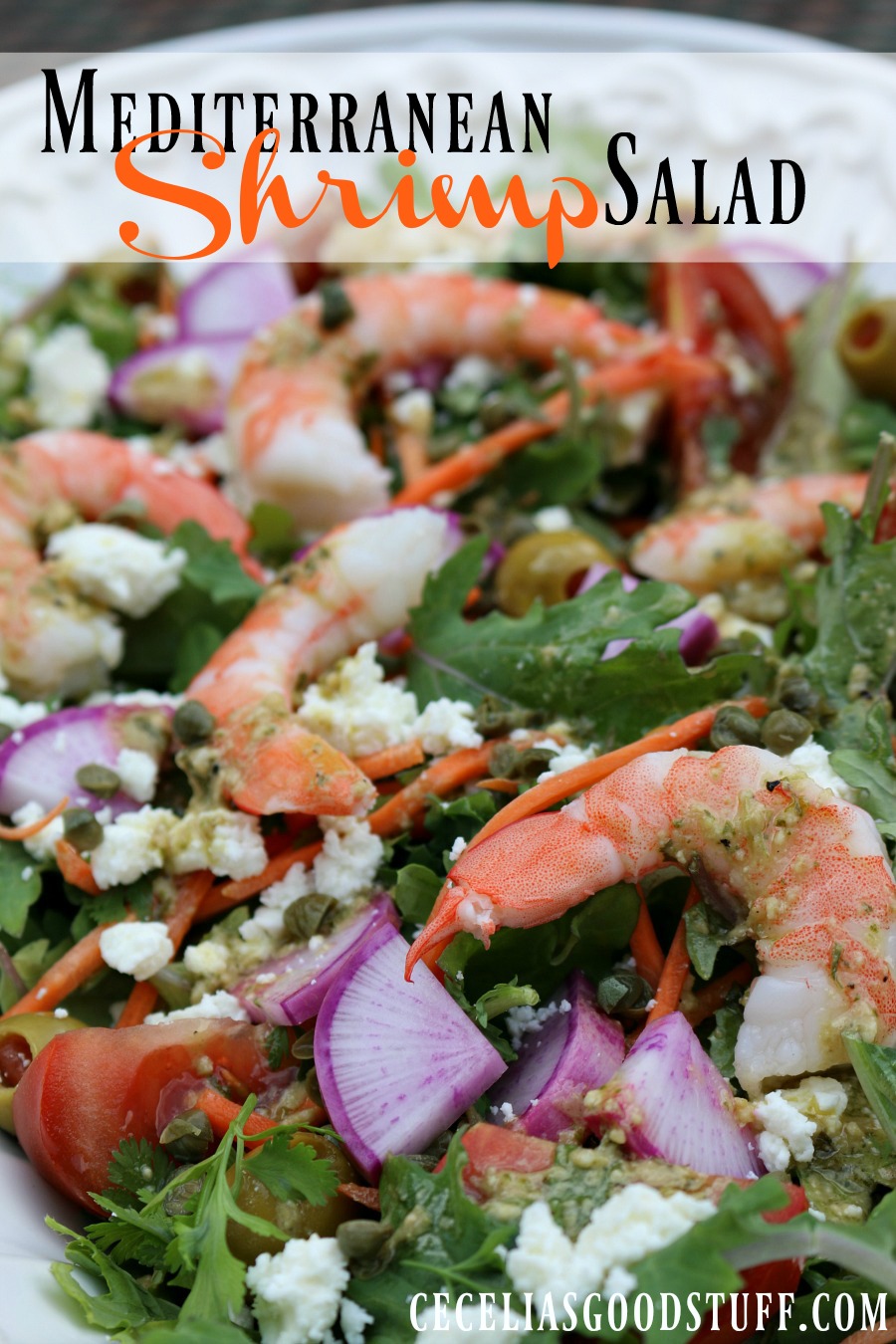 Recipe for Mediterranean Shrimp Salad