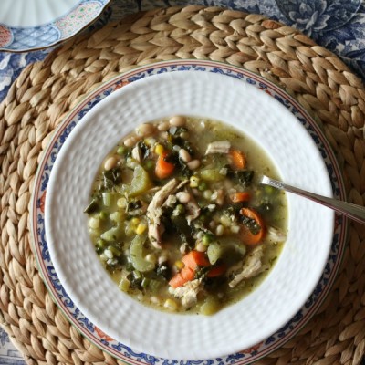 Hearty Kale Chicken Soup