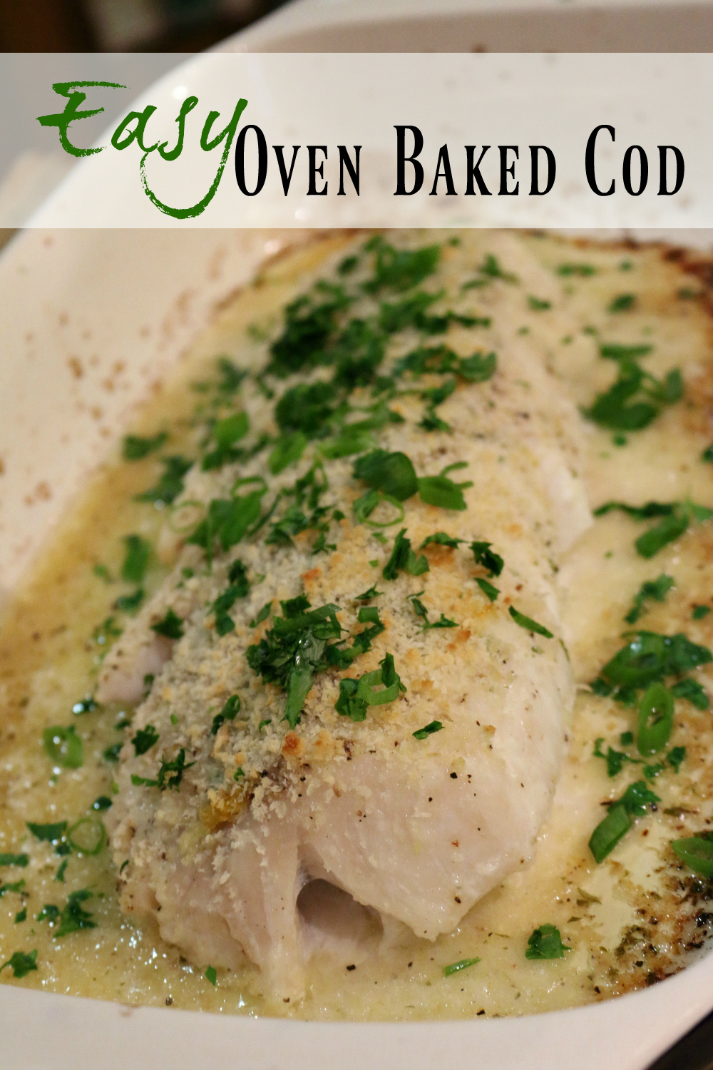 Oven baked cod best sale