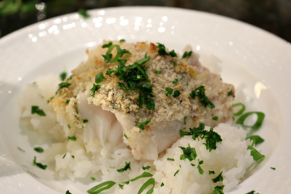 Baked Cod with Bread Crumbs and Butter (Divine!) - Cooking with