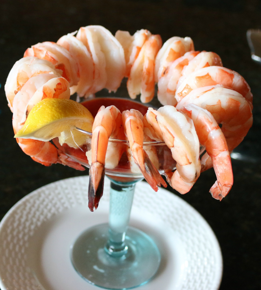A Spicy Southwestern Shrimp Cocktail