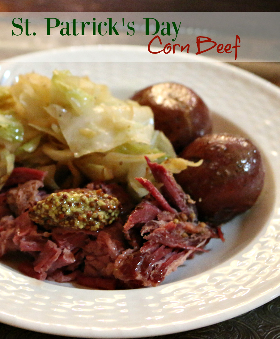 St. Patrick's Day Corn Beef Crock Pot Recipe 