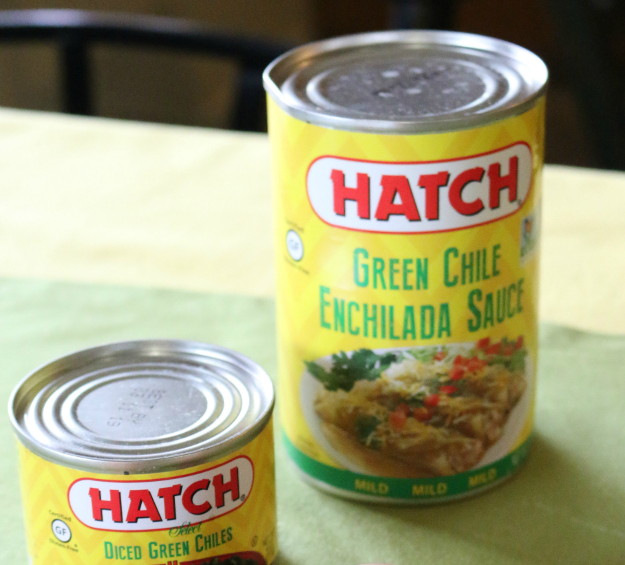 Hatch Green Chile Enchilada Sauce for Green Chile Chicken Enchiladas - CeceliasGoodStuff.com 