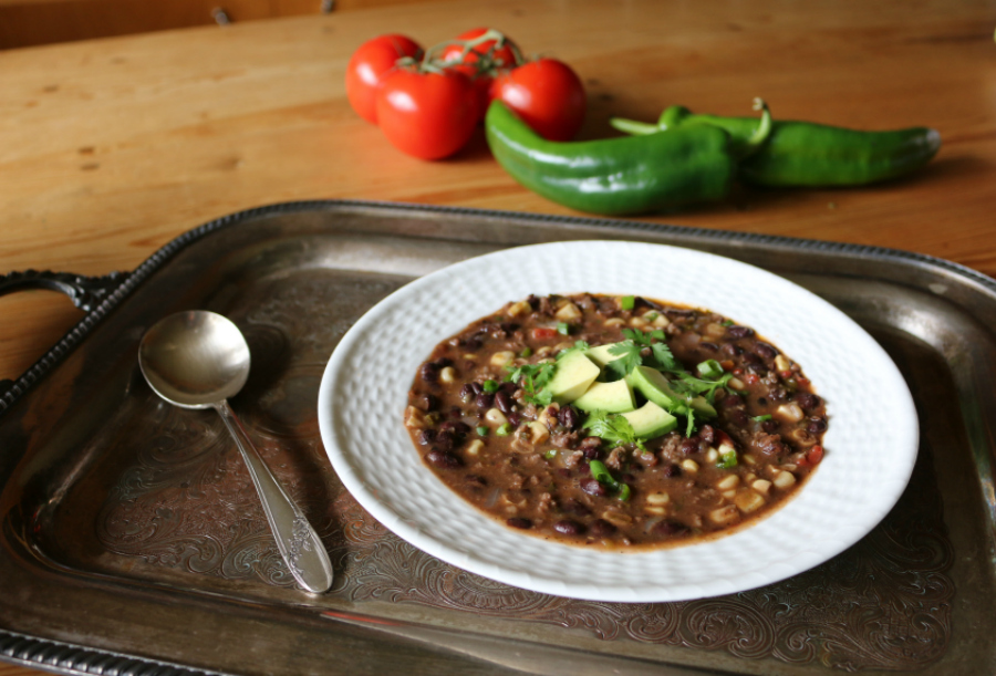 southwestern black bean soup