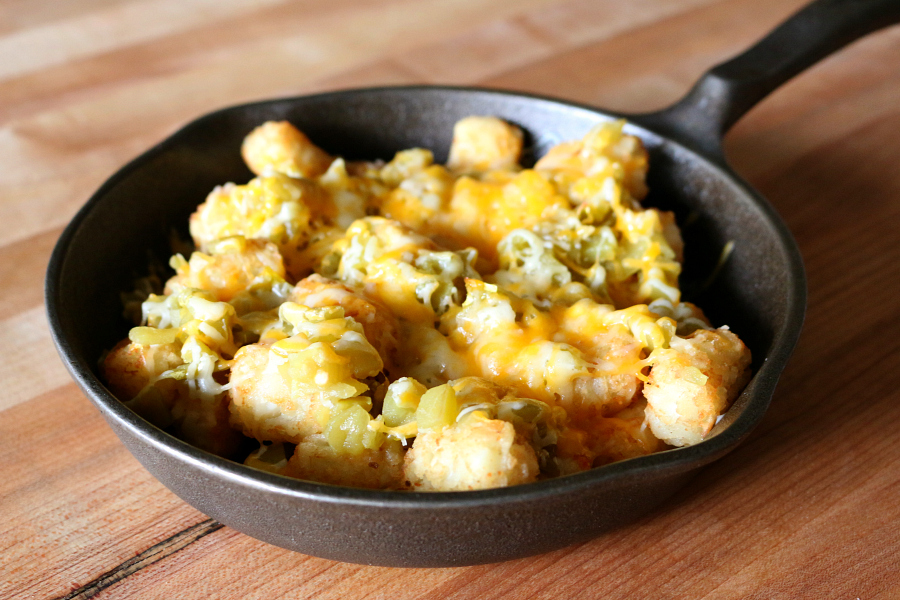 Giant Cheesy Tater Tots - Tornadough Alli