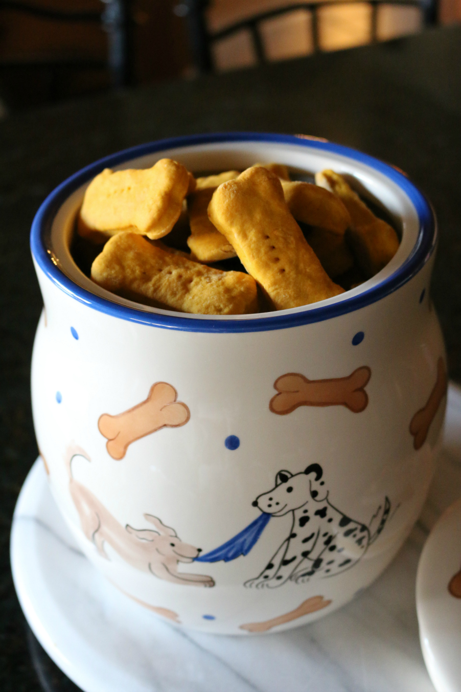 A Pumpkin Doggie Biscuts Recipe CeceliasGoodStuff.com | Good Food for Good People