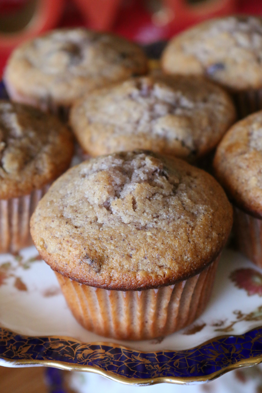 A Cranberry Blue Corn Breakfast Muffin Recipe | CeceliasGoodStuff.com | Good Food for Good People