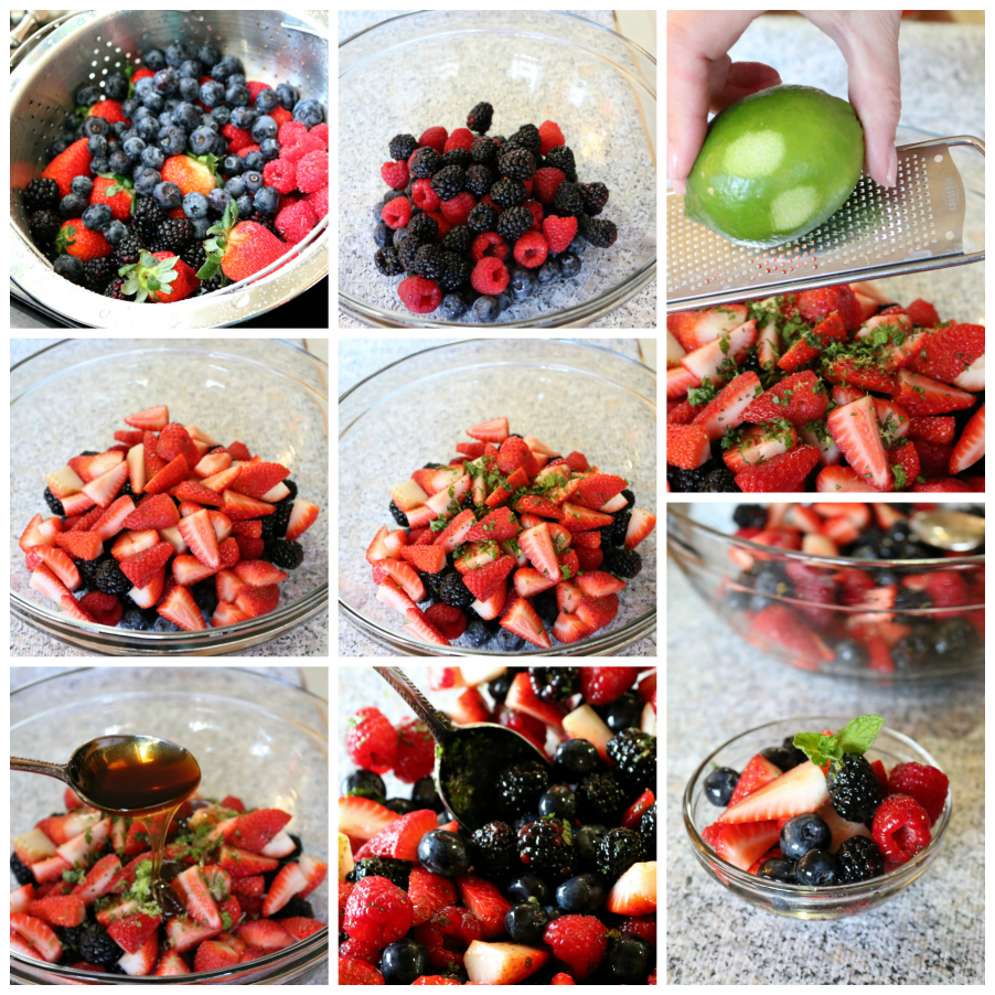 A Very Berry Fruit Salad CeceliasGoodStuff.com Good Food for Good People