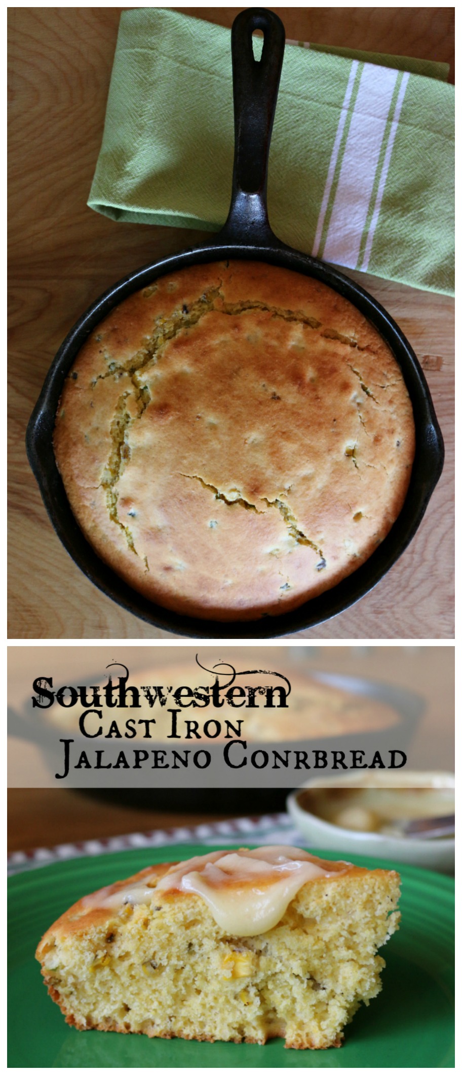 Southwestern Style Cornbread - CeceliasGoodStuff.com | Good Food for Good People 