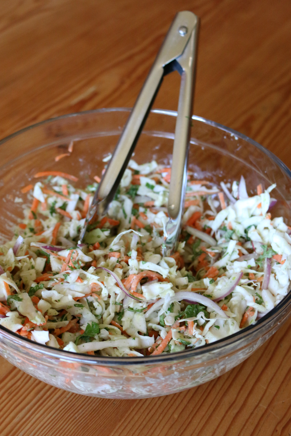 Spicy Coleslaw with Green Chile Ranch Dressing CeceliasGoodStuff.com Good Food for Good People IMG_2059