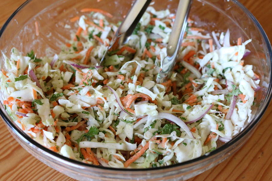 coleslaw with ranch dressing