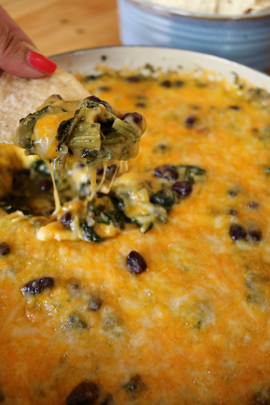 Joe's Spicy Spinach Queso 