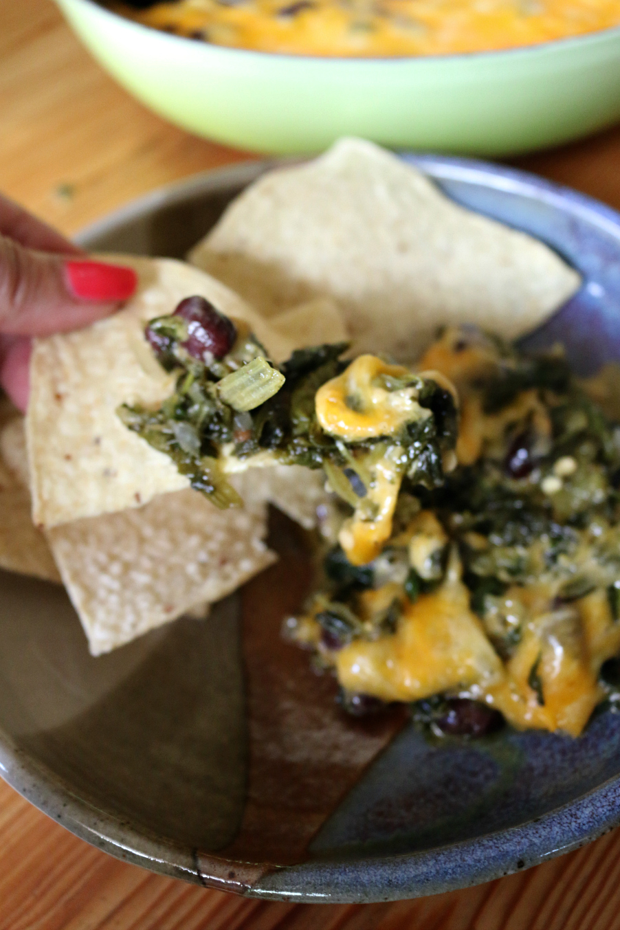 Joe's Spicy Spinach Queso 