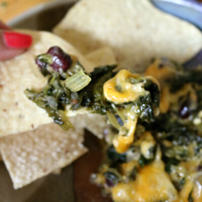 Joe’s Spicy Spinach Queso