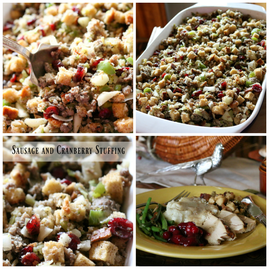 Thanksgiving-Sausage-and-Cranberry-Stuffing-CeceliasGoodStuff.com-Good-Food-for-Good-People